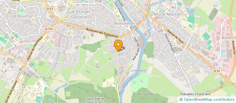 localisation de l'entreprise 947 709 192 à LAVAL