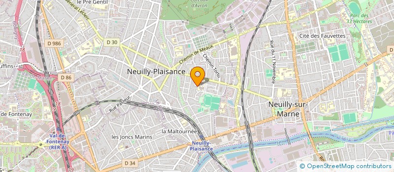 localisation de l'entreprise 947 718 565   NEUILLY-PLAISANCE