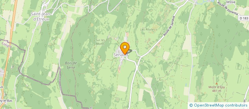 localisation de l'entreprise 947 731 477   MEILLONNAS