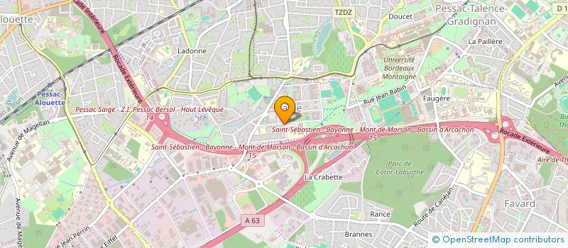 localisation de l'entreprise 947 732 061  à PESSAC