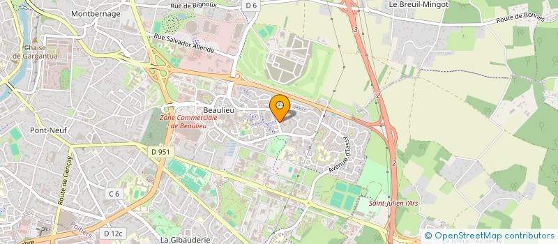 localisation de l'entreprise 947 736 955   MIGNE-AUXANCES