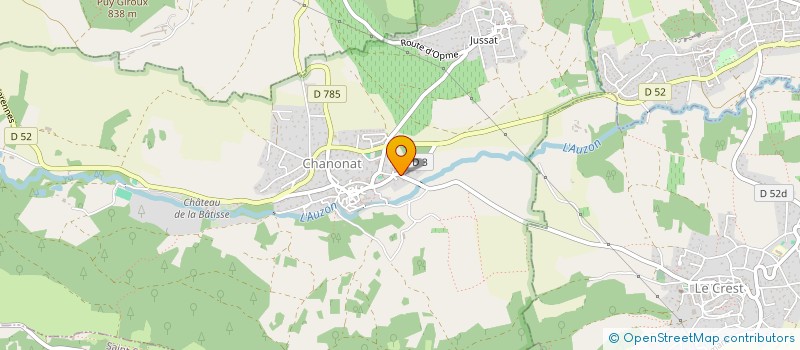 localisation de l'entreprise 947 739 769   CLERMONT-FERRAND