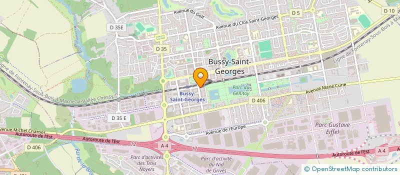 localisation de l'entreprise 947 747 671   BUSSY-SAINT-GEORGES