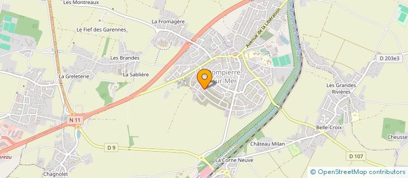 localisation de l'entreprise 947 752 333   DOMPIERRE-SUR-MER