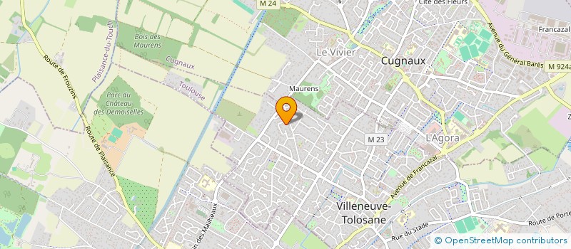 localisation de l'entreprise 947 755 385  à VILLENEUVE-TOLOSANE