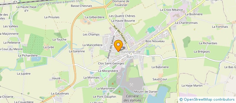 localisation de l'entreprise 947 755 658 à BAIS
