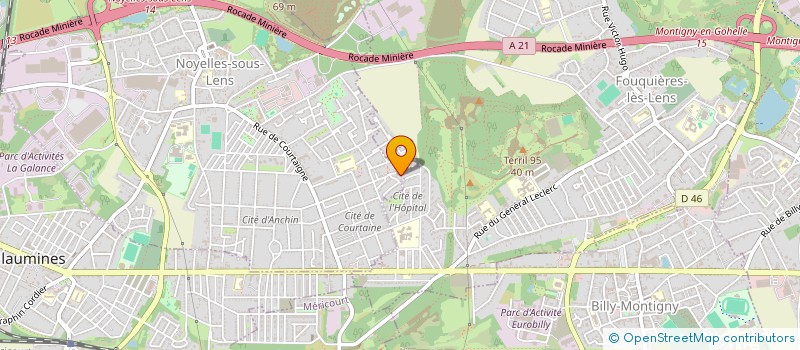 localisation de l'entreprise 947 755 773   FOUQUIERES-LES-LENS