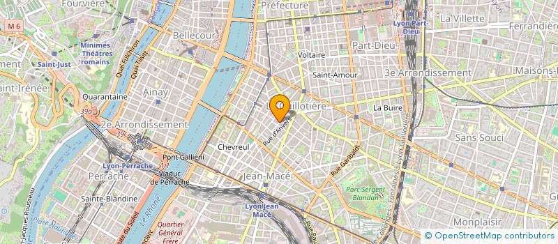 localisation de l'entreprise 947 763 868   LYON