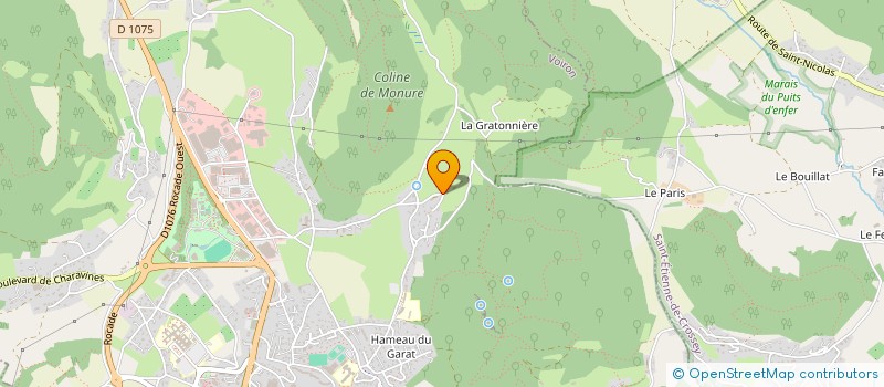 localisation de l'entreprise 947 766 390 à VOIRON