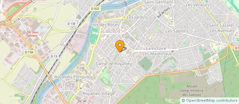 localisation de l'entreprise 947 770 475   COMPIEGNE