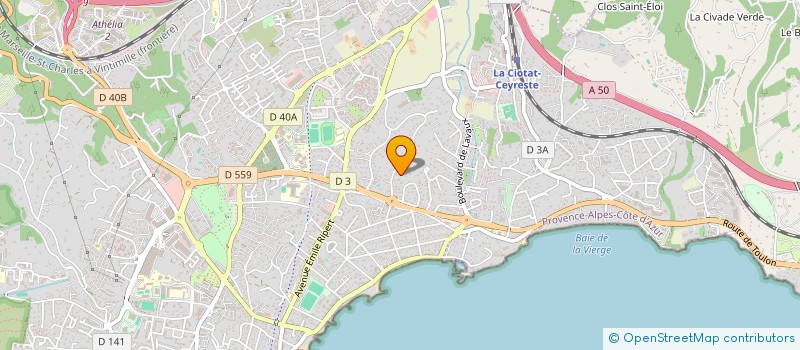 localisation de l'entreprise 947 773 388 à LA CIOTAT