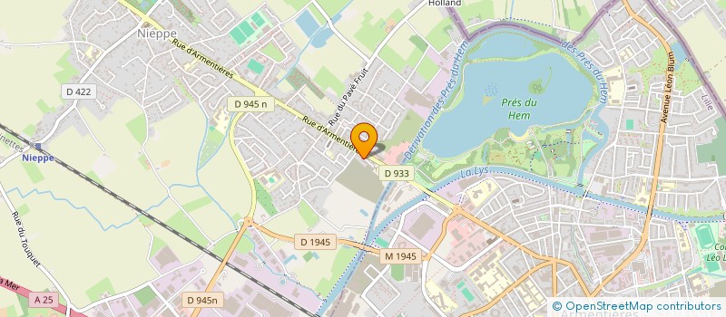 localisation de l'entreprise 947 773 586   NIEPPE