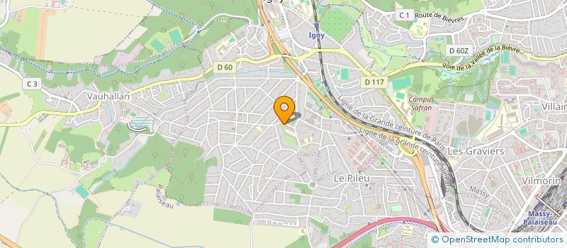 localisation de l'entreprise 947 773 925 à IGNY