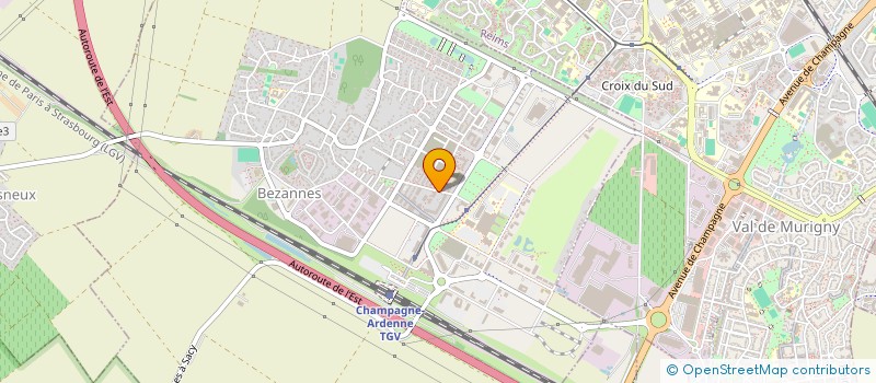 localisation de l'entreprise 947 776 381   BEZANNES