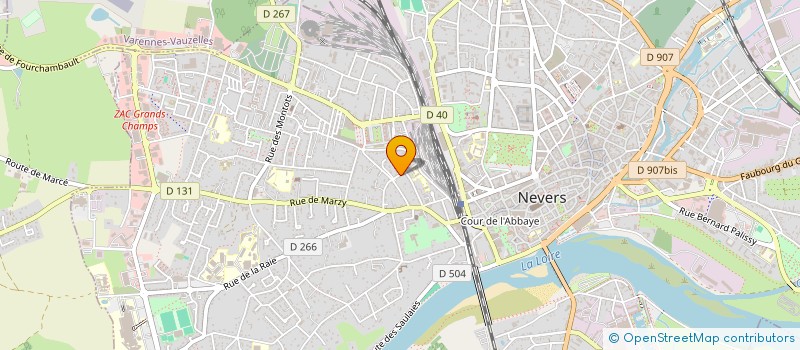 localisation de l'entreprise 947 777 009 à NEVERS