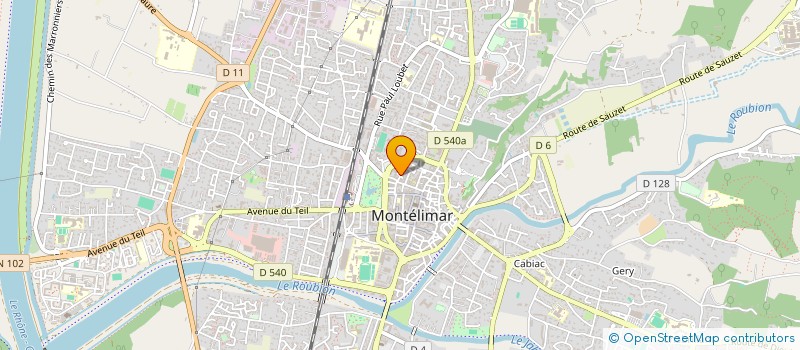 localisation de l'entreprise 947 781 449 à MONTELIMAR