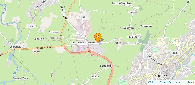 localisation de l'entreprise 947 783 262   NAUCELLES