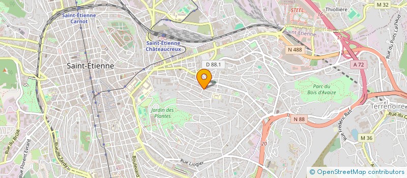 localisation de l'entreprise 947 800 017   SAINT-ETIENNE