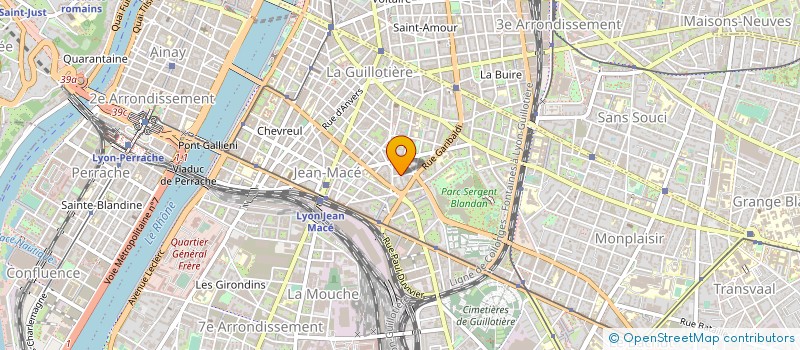 localisation de l'entreprise 947 801 528   LYON