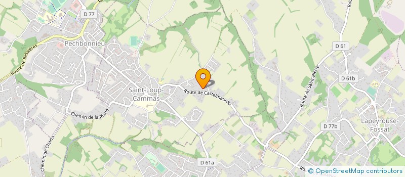 localisation de l'entreprise 947 806 782   SAINT-LOUP-CAMMAS