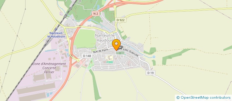 localisation de l'entreprise 947 808 945   NANTEUIL-LE-HAUDOUIN