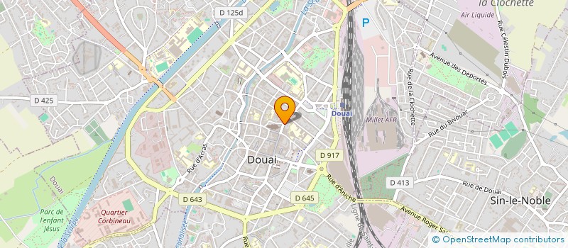 localisation de l'entreprise 947 813 499   DOUAI