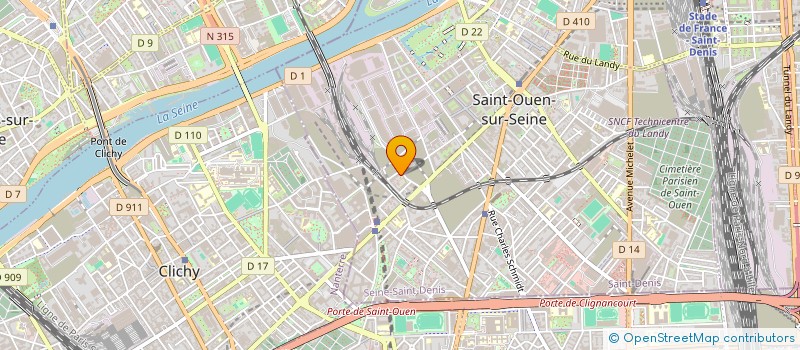 localisation de l'entreprise 947 816 187 à SAINT-OUEN-SUR-SEINE