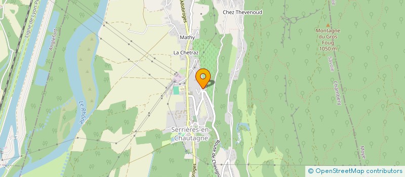 localisation de l'entreprise 947 816 674   SERRIERES-EN-CHAUTAGNE