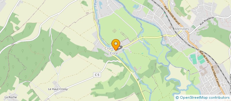 localisation de l'entreprise 947 816 682   CROISY-SUR-EURE