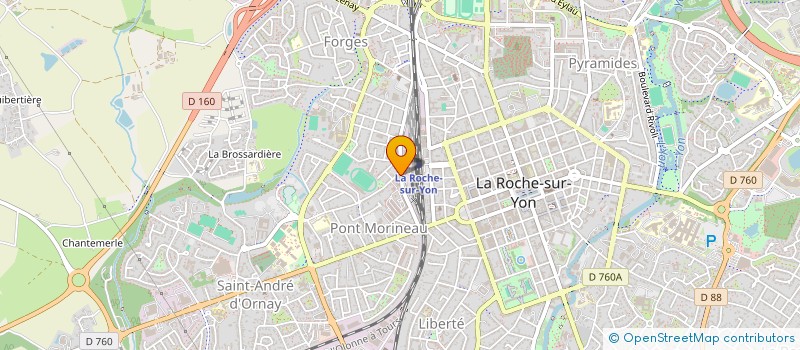 localisation de l'entreprise 947 821 781 à LA ROCHE-SUR-YON