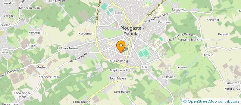 localisation de l'entreprise 947 833 380   LE RELECQ-KERHUON