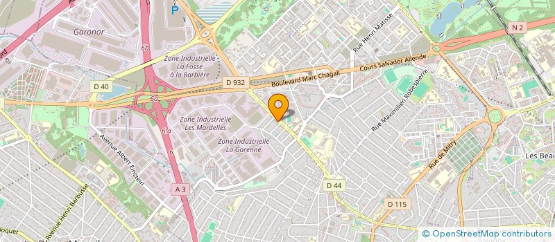 localisation de l'entreprise 947 846 101 à AULNAY-SOUS-BOIS