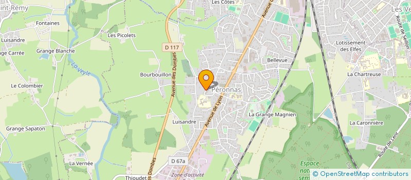 localisation de l'entreprise 947 887 709 à PERONNAS