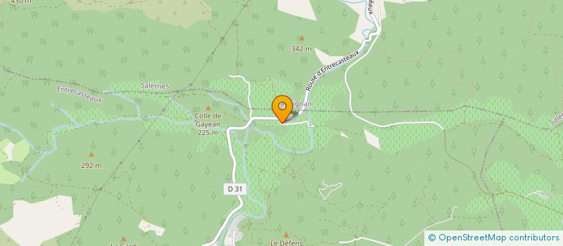 localisation de l'entreprise 947 909 891   ENTRECASTEAUX