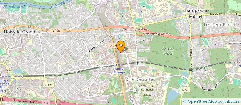 localisation de l'entreprise 947 917 225   CHAMPS-SUR-MARNE