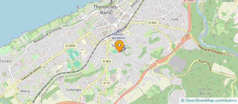 localisation de l'entreprise 947 942 322  à THONON-LES-BAINS