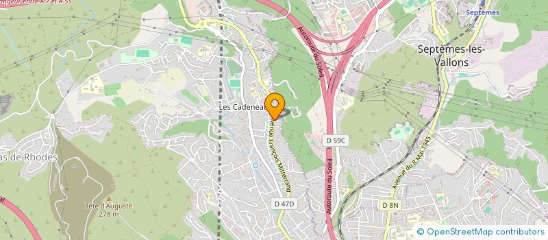 localisation de l'entreprise 947 944 997 à LES PENNES-MIRABEAU