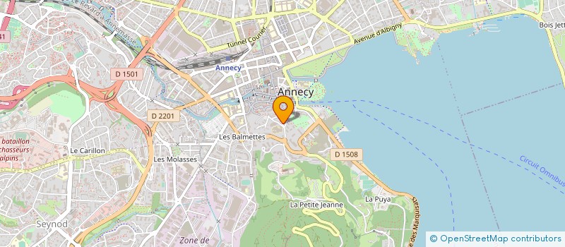 localisation de l'entreprise 947 946 224 à ANNECY