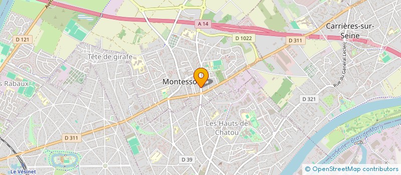 localisation de l'entreprise 947 952 834   MONTESSON