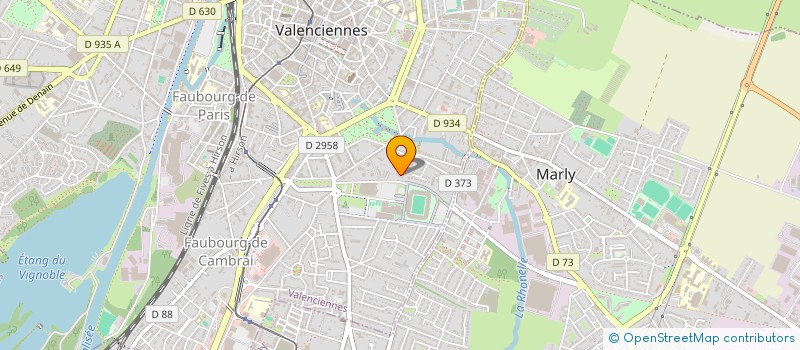 localisation de l'entreprise 947 954 509   VALENCIENNES