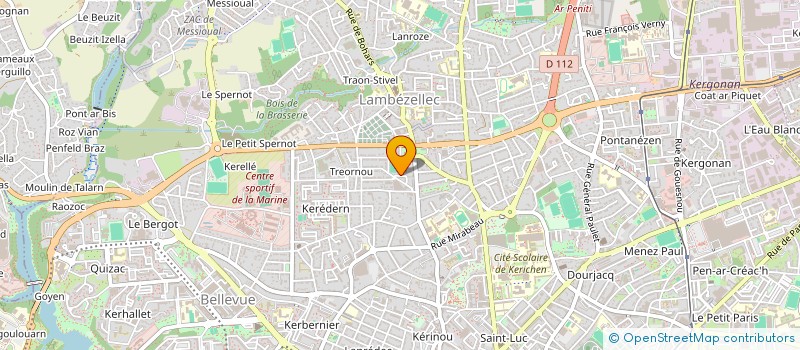 localisation de l'entreprise 947 955 605  à BREST