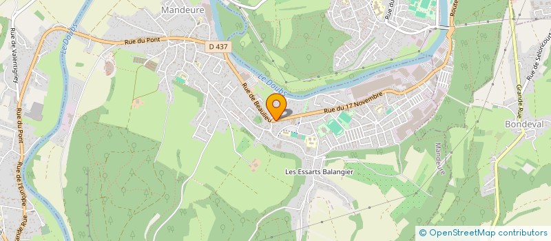 localisation de l'entreprise 947 965 174   MANDEURE