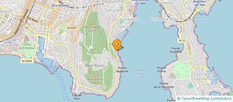 localisation de l'entreprise 947 977 658 à VILLEFRANCHE-SUR-MER