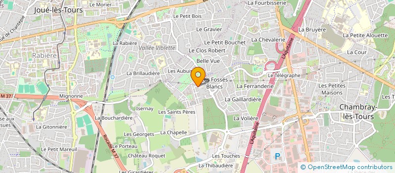 localisation de l'entreprise 947 989 711   CHAMBRAY-LES-TOURS