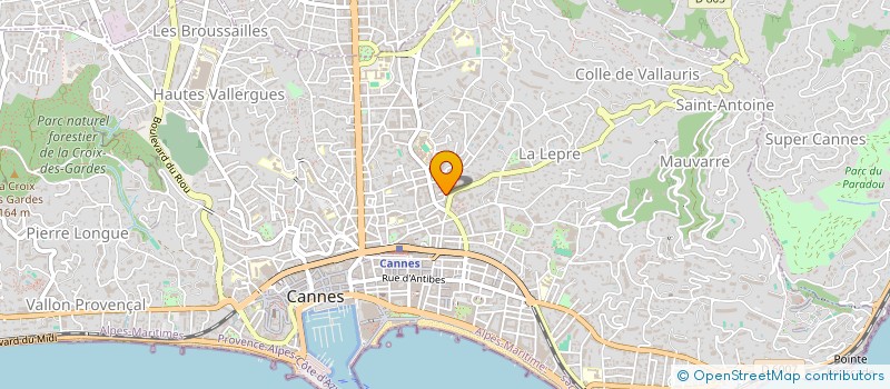 localisation de l'entreprise 947 996 005 à CANNES