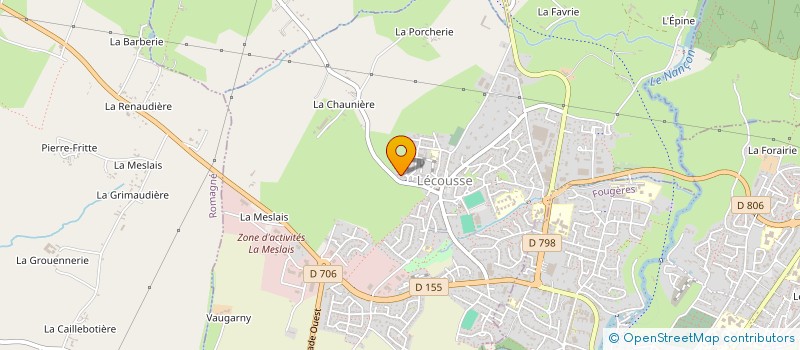 localisation de l'entreprise 948 016 324   LECOUSSE