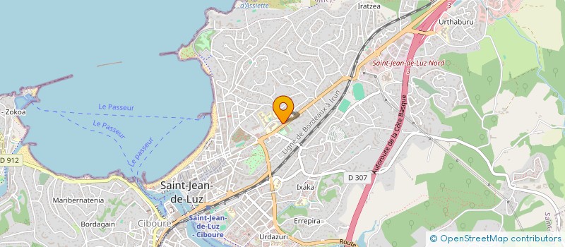 localisation de l'entreprise 948 054 515   SAINT-JEAN-DE-LUZ