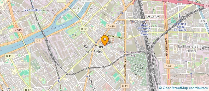 localisation de l'entreprise 948 057 252 à SAINT-OUEN-SUR-SEINE