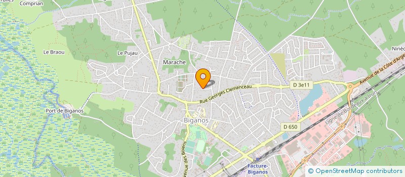 localisation de l'entreprise 948 066 733   BIGANOS