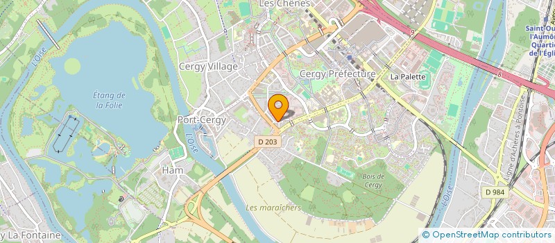 localisation de l'entreprise 948 092 291   PONTOISE